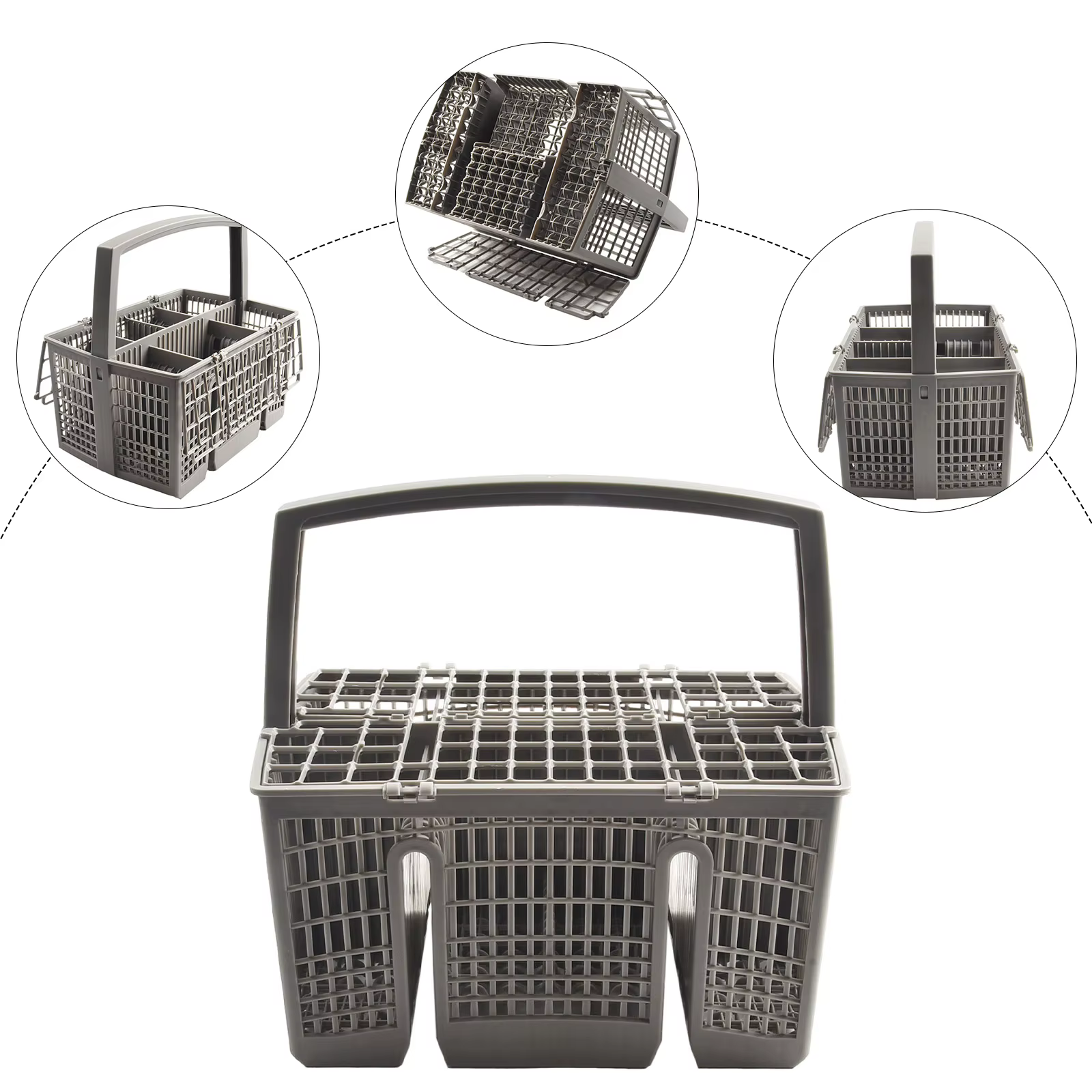 Panier à couverts pour lave-vaisselle, pour SMZ5100 pour Neff - Z7863X0 pour Siemens - SZ73100, pani