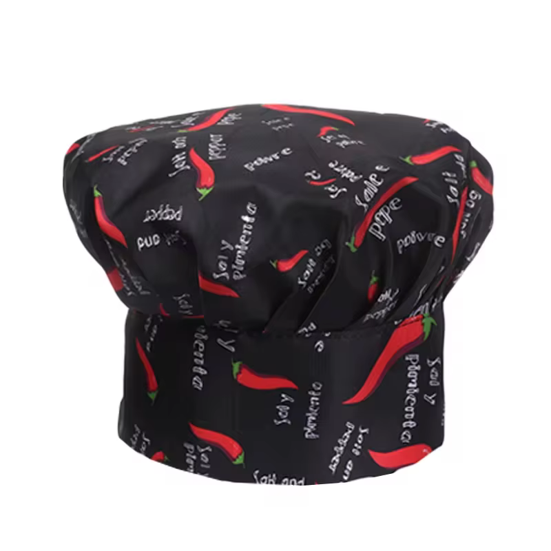 Casquette de cuisine haute 22/29cm, chapeau de Chef blanc, serveur, serveuse, chapeau de travail de 