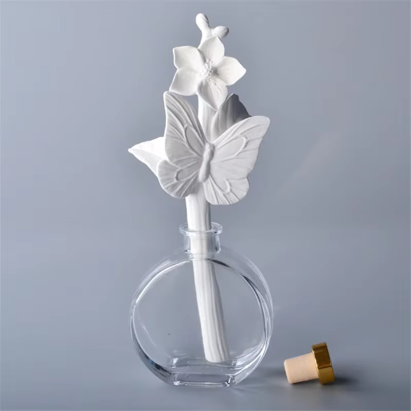 Diffuseur de fleurs en céramique, diffuseur de parfum, décoration de la maison