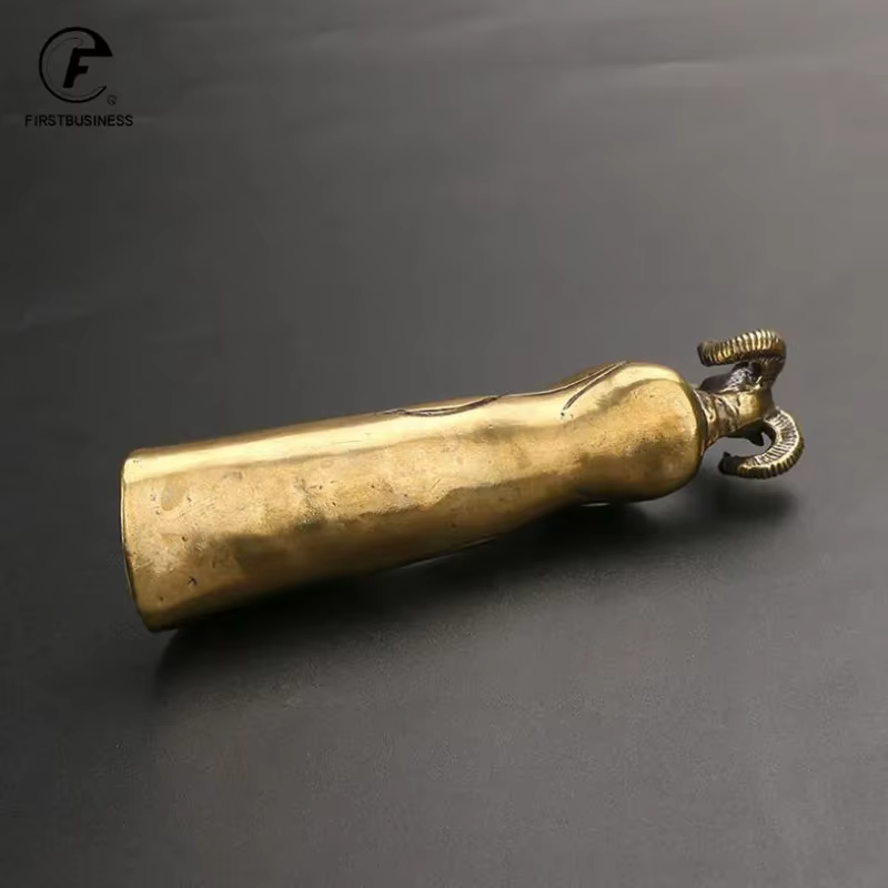 Cuillères à thé en laiton et cuivre, tête de chèvre, café Khazra, cuillère à thé noire, cuillère à c
