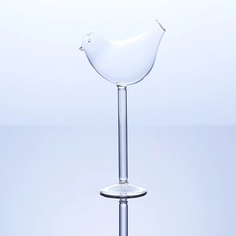 INS – gobelet de Cocktail en verre fumé, créatif oiseau moléculaire, Bar discothèque, fête, bricolag
