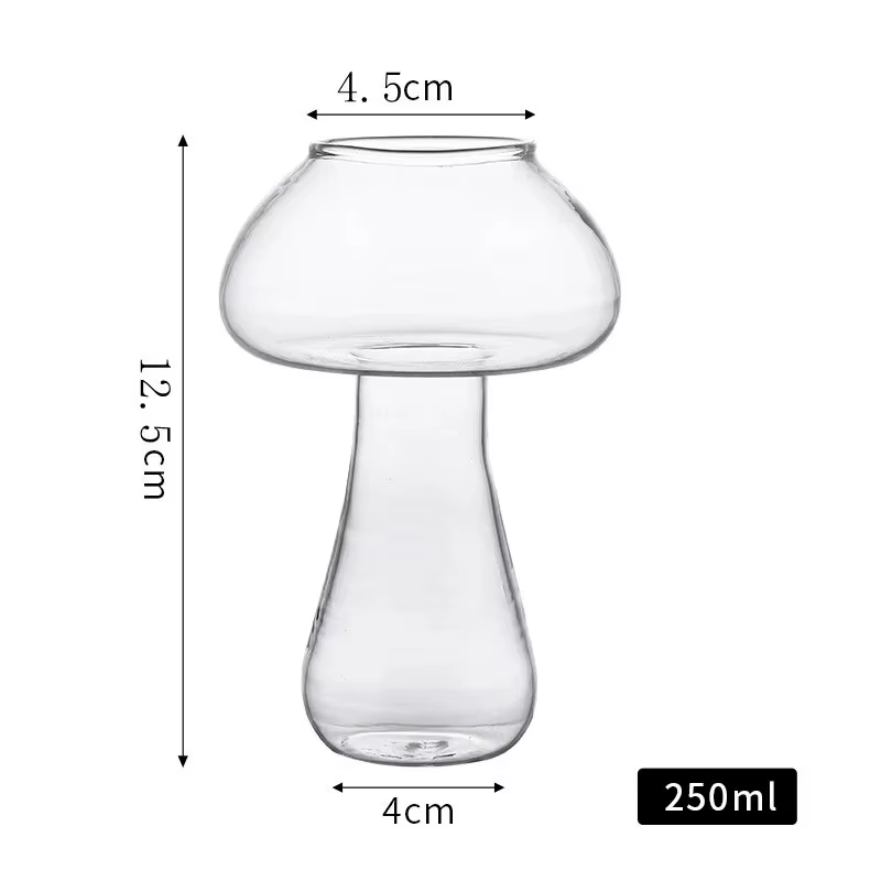 Verres à cocktail créatifs, tasse de chambre plus lente, verre à vin, gobelet en verre, tasse à clic