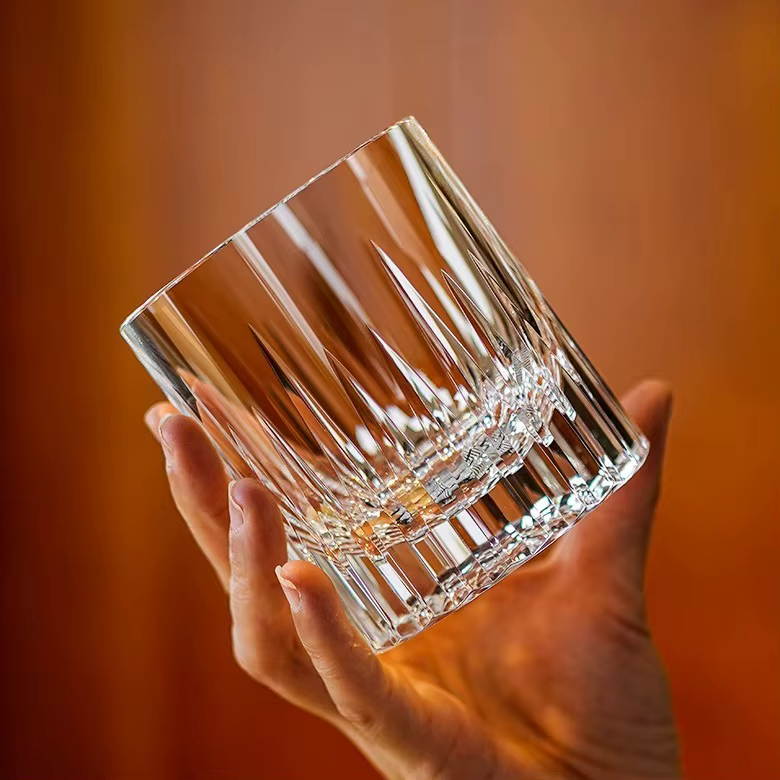 K9 cristal verre EDO Kiriko tasse Style japonais gravé à la main verrerie cadeau de mariage Glacier 