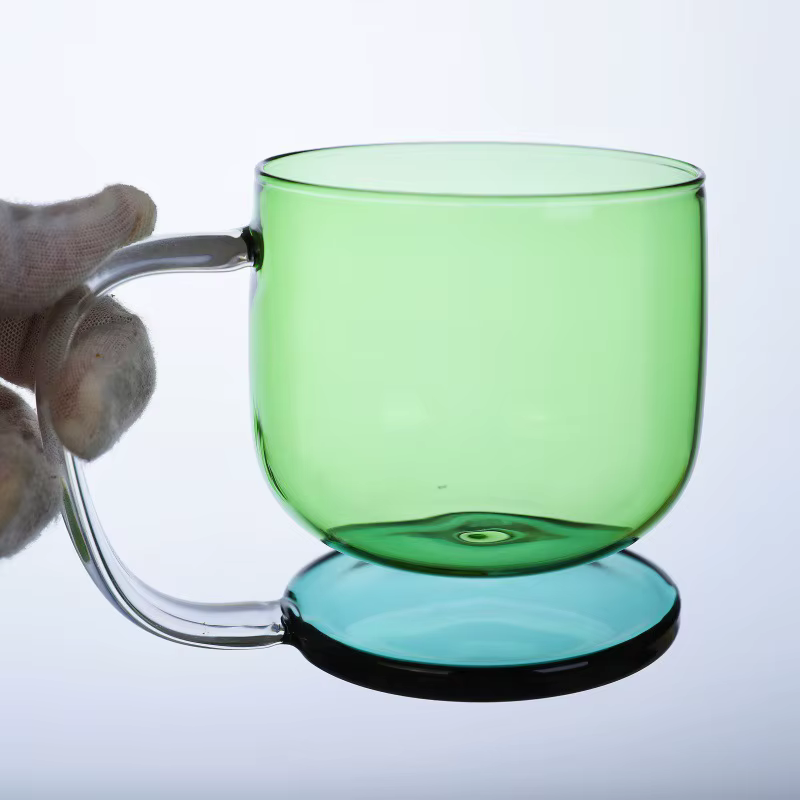 Tasse en verre à Suspension créative, café, lait, jus, tasse à boire, eau, verre à haute teneur en B