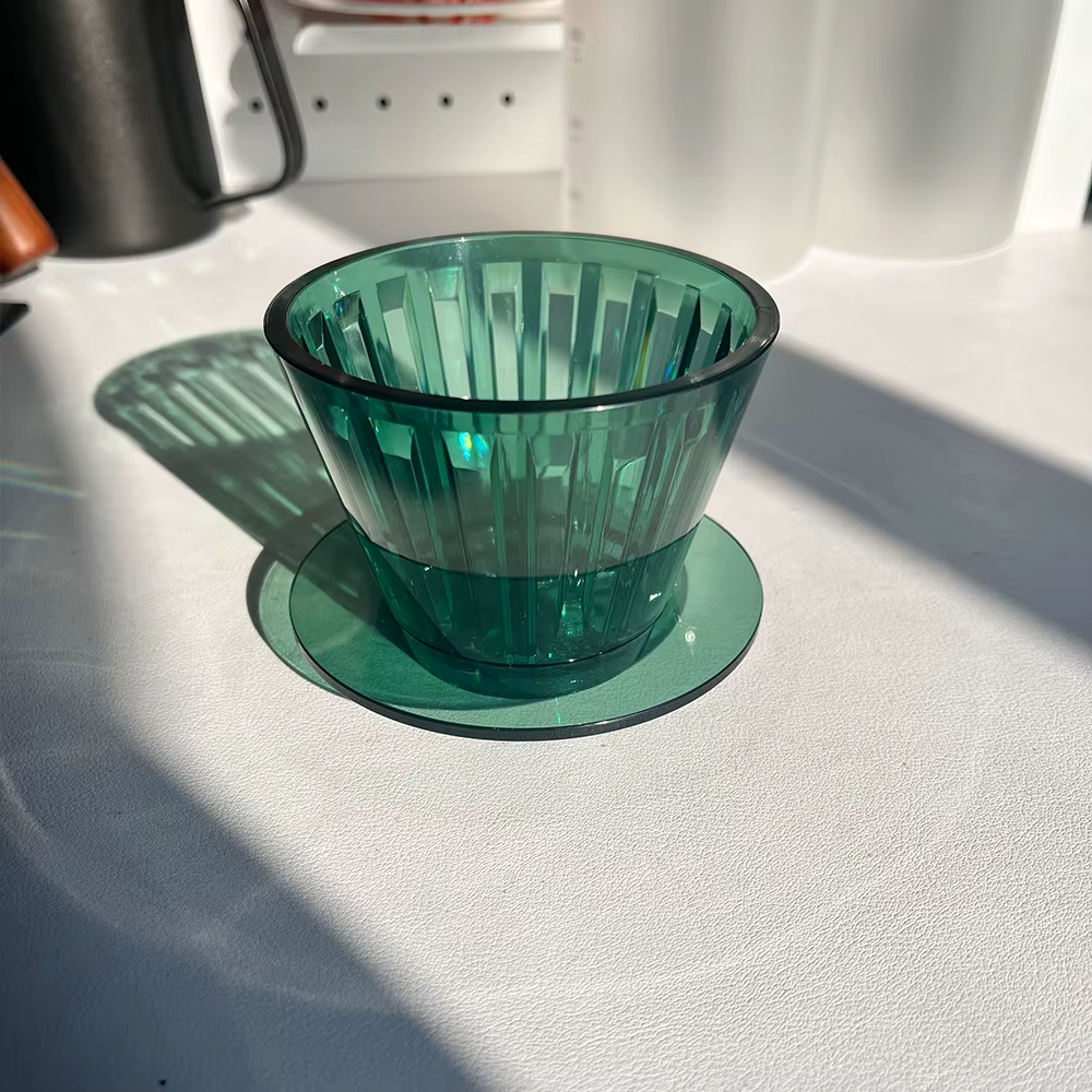 YRP filtre à café réutilisable 1-2 tasses B75 filtres à panier goutteur de café en cristal tasse à c