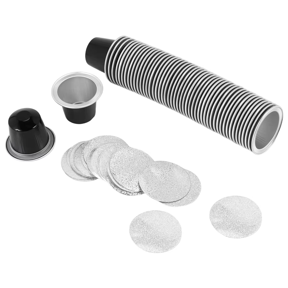 Capsules de café de poulet illables quotidiennes, tasse d'emballage, 73 fournitures pour un café ou 