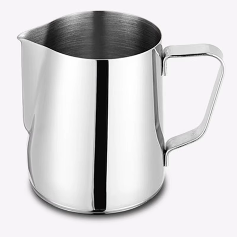 Aixiangru-Tasse à café en acier Barista avec couvercle, pichet artistique pour latte, mousseur à lai