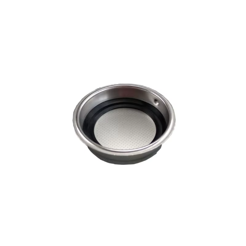 Filtre à café professionnel 51mm avec mailles en acier inoxydable, nettoyage facile, bol à poudre, t