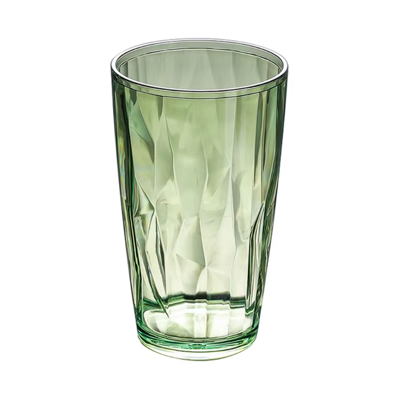 Verres à boire en acrylique incassables, gobelets à eau incassables, réutilisables, jus de fruits, b