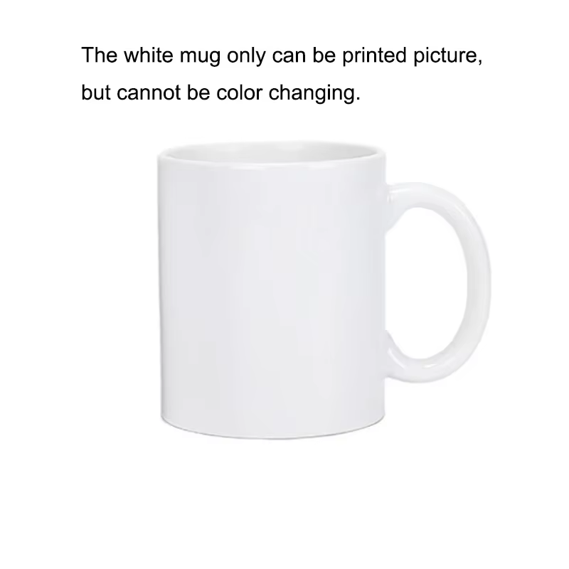 Tasse à Café Personnalisable avec Photo et Document Magique, Meilleur Cadeau pour Amis