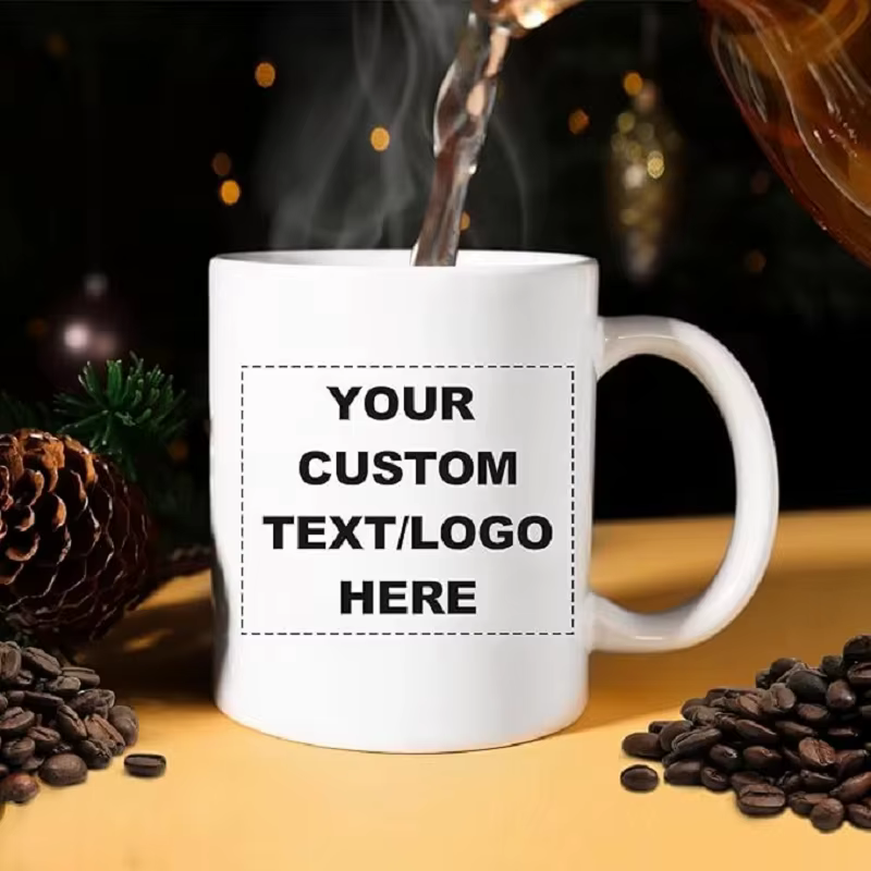 Tasse personnalisée avec Photo de chien, 11oz, cadeau personnalisé pour amoureux des animaux de comp