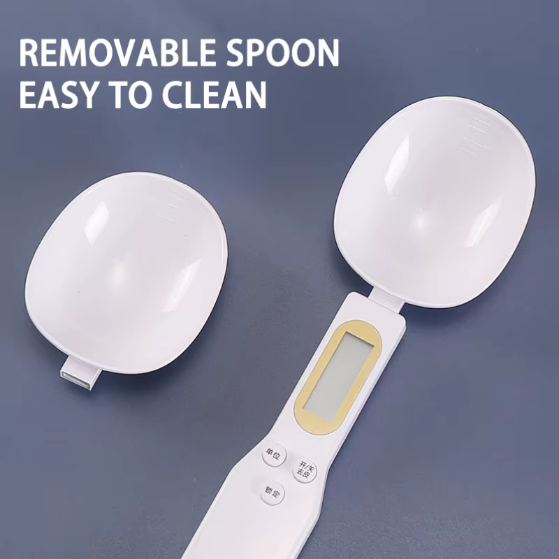 Cuillère de pesée, outil de cuisine domestique, mesure électronique du café, des aliments, de la far