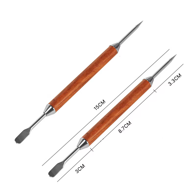 Stylo d'art à café Latte, 2 pièces, accessoires d'art, outils pour la décoration du café, Kit de des
