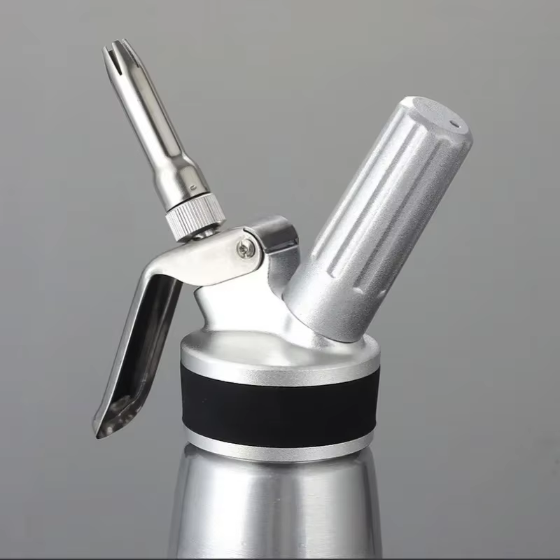 Pistolet à crème fouettée de 500/1000ml, distributeur de crème, pistolet à douille de gâteau en acie