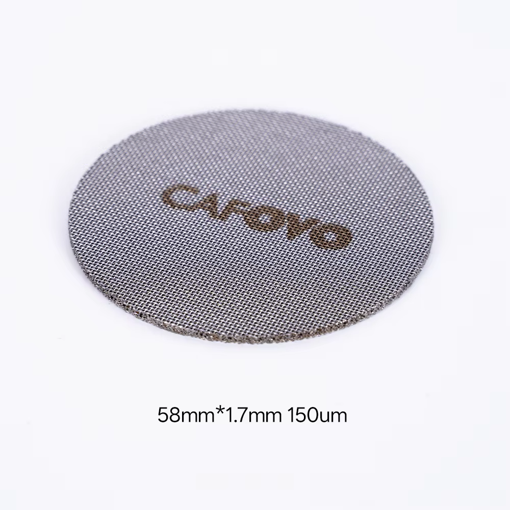 Filtre à café réutilisable en métal CAFOVO CF 51/53/58.5mm, écran à puck de 1.7mm pour panier de por