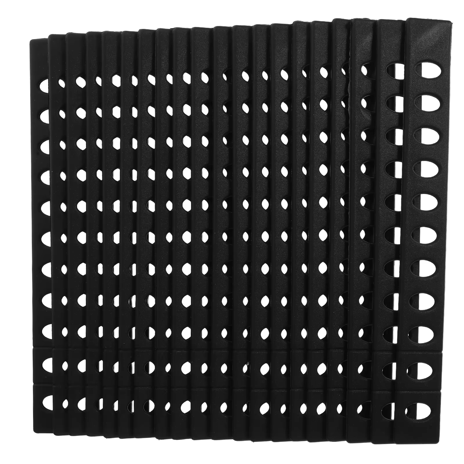 20 Protège-lames en plastique pour couteaux de cuisine – Conception polyvalente pour un rangement sû