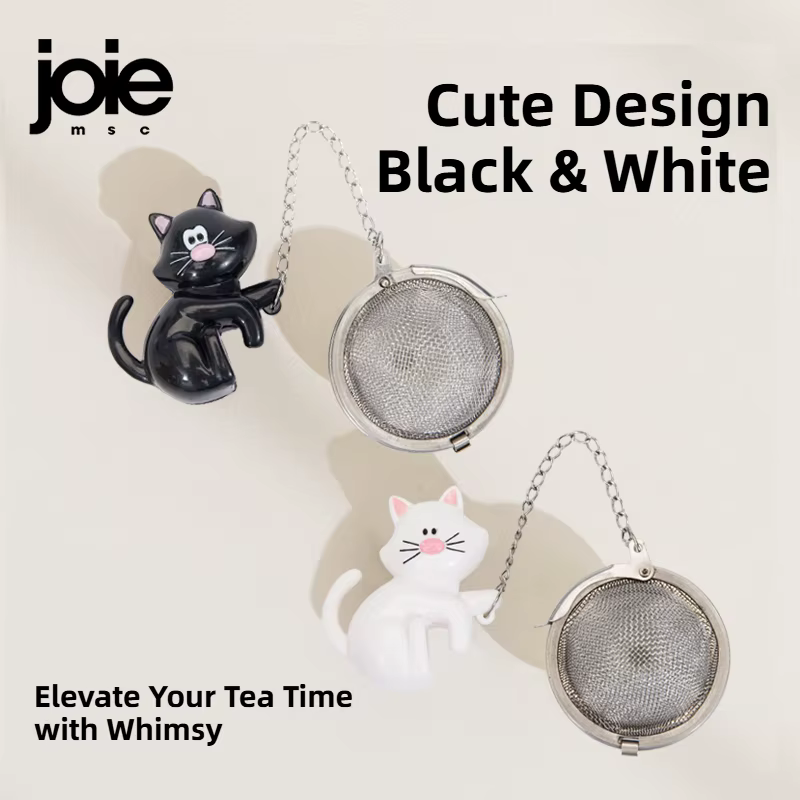 Joie infuseur à thé créatif sécurité sachet de thé filtre forme de chat mignon passoire à thé pour t