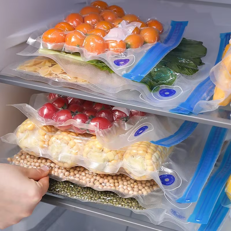 Sacs Sous Vide réutilisables à fermeture éclair pour stockage des aliments sous Vide, sans BPA, avec