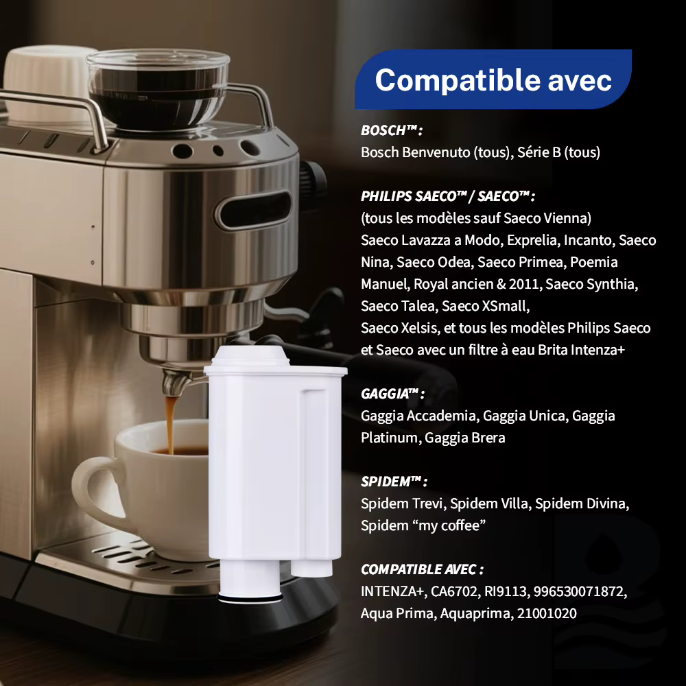 Filtre À Eau Pour Café Buyorda Compatible Avec Brita Intenza+