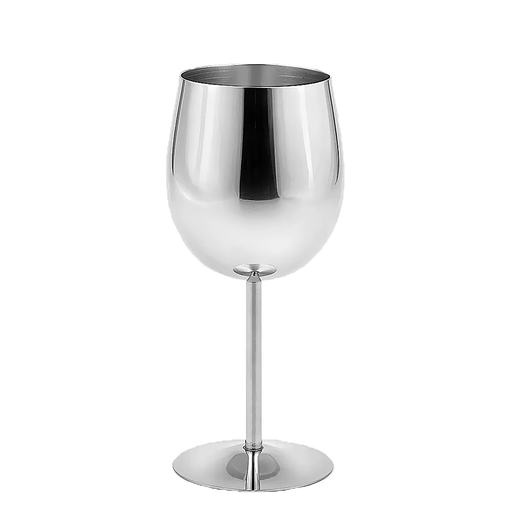 Verres à vin en acier inoxydable
