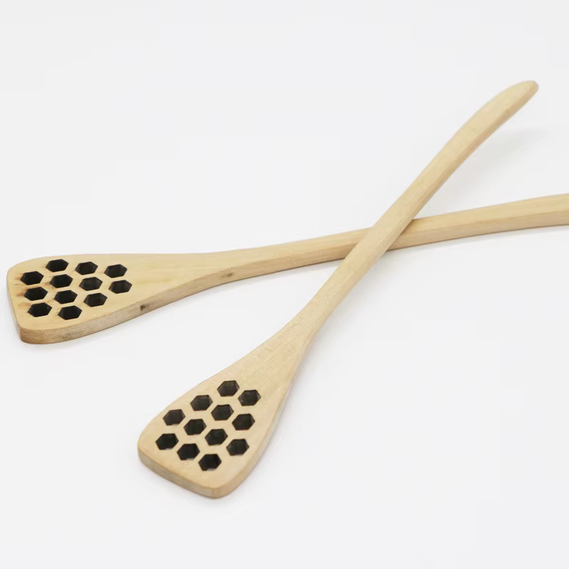 Cuillères à miel en bois