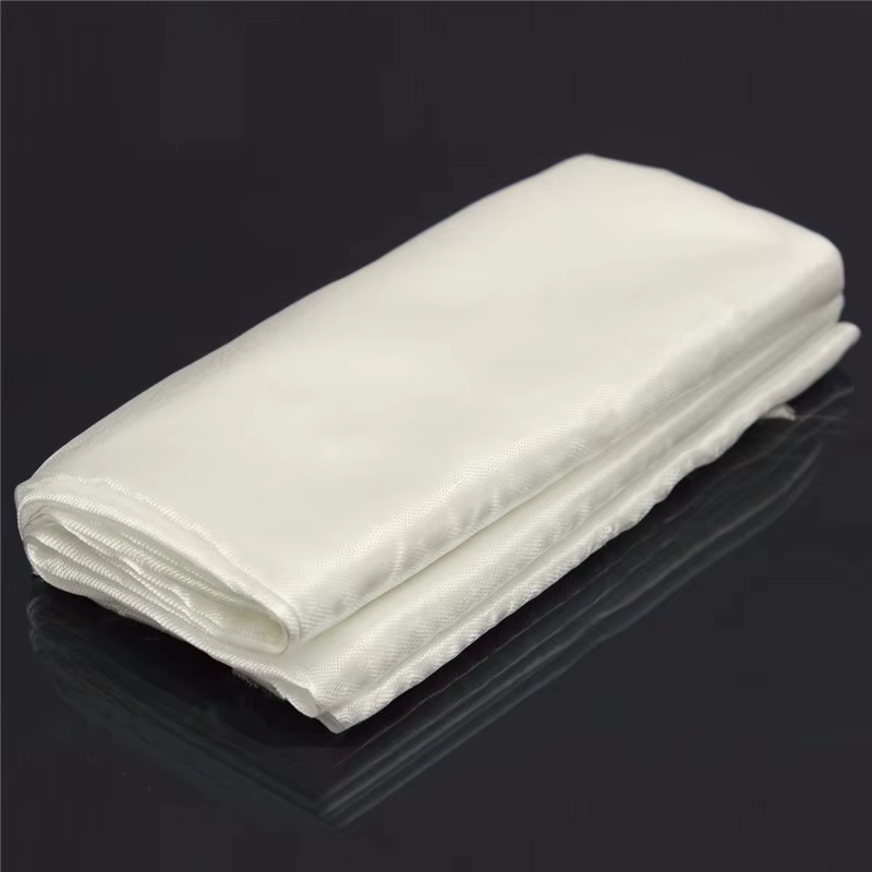 Tissu en Fiber de verre Ultra fin ignifuge, 1m x 1.27m, densité de tissu en Fiber de verre, résistant aux hautes températures, ignifuge, pour bricolage