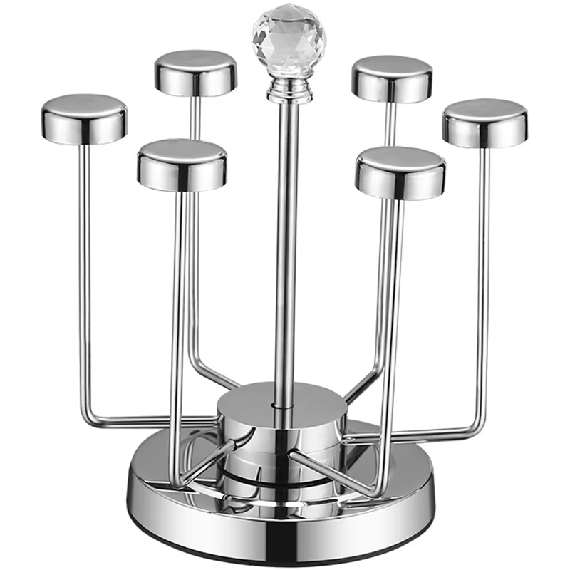 Creative Home-Tasse rotative T1 en acier inoxydable 304, porte-verre
