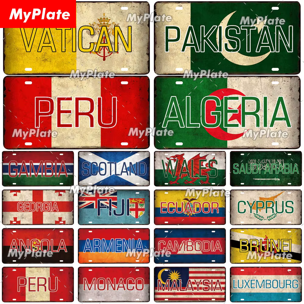[MyPlate] affiche de drapeau National