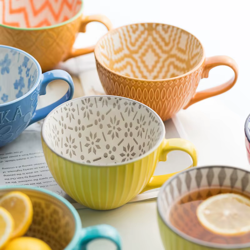 Tasse en céramique de style européen