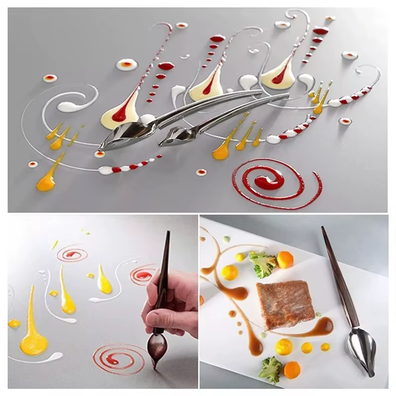 Cuillère à crayon pour Sauce crème au chocolat