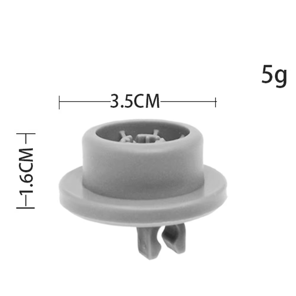 Roue inférieure de lave-vaisselle