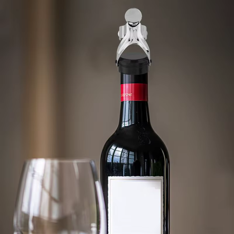 Scellant de bouteille de champagne en acier inoxydable