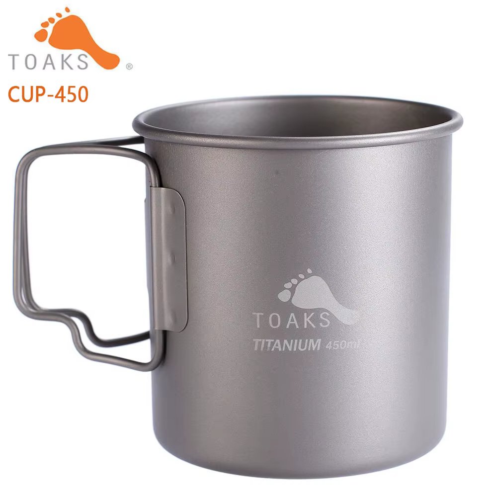 TOAKS – tasse à café et thé en titane ultralégère