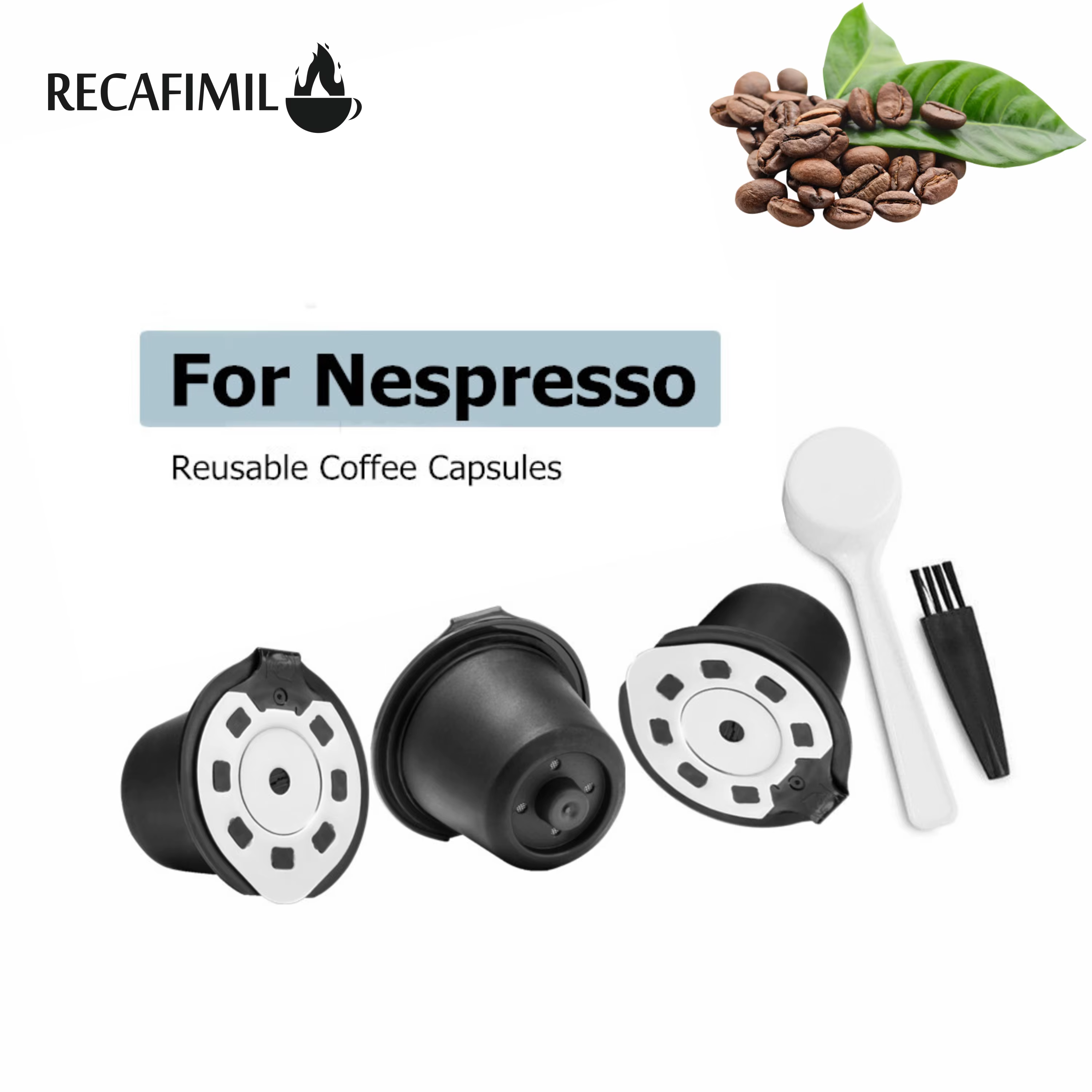 Capsules de café rechargeables