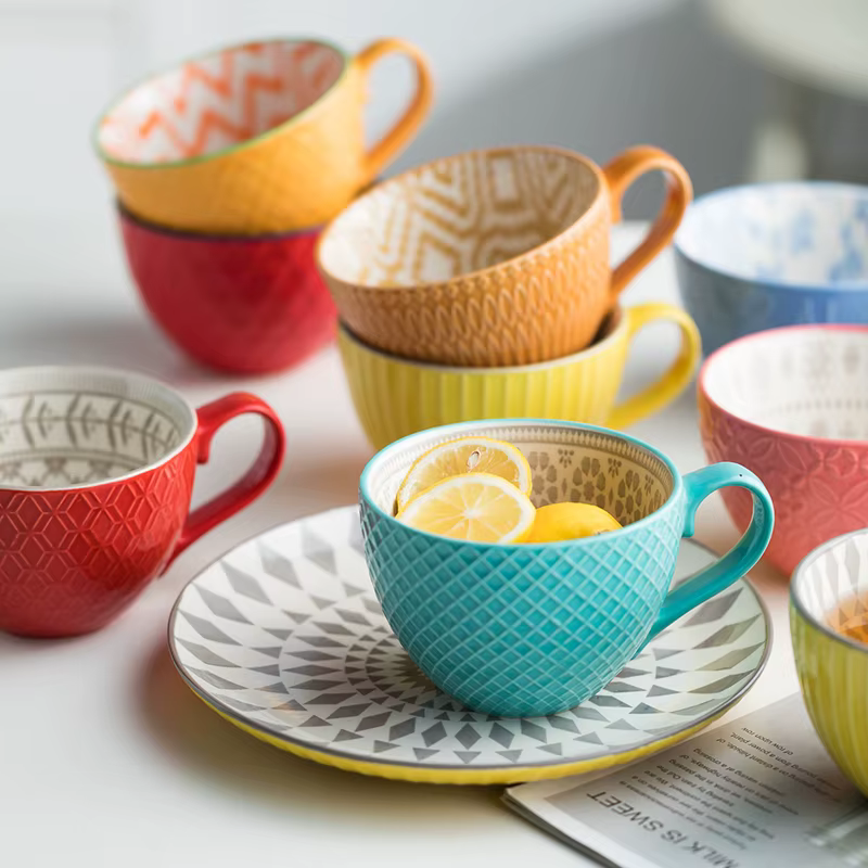 Tasse en céramique de style européen