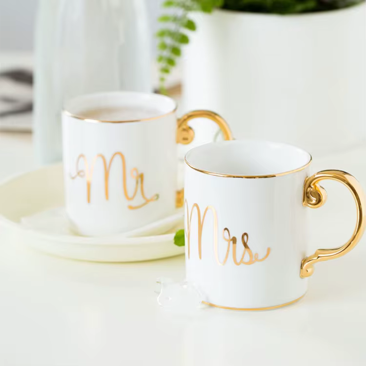 Tasse à café en porcelaine diamant