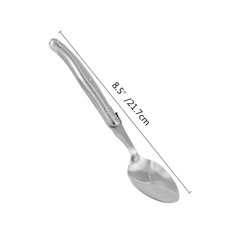 Cuillère à dîner 8.5 "Style laguna en acier inoxydable