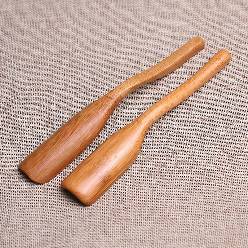 Cuillère à thé en bambou naturel chinois