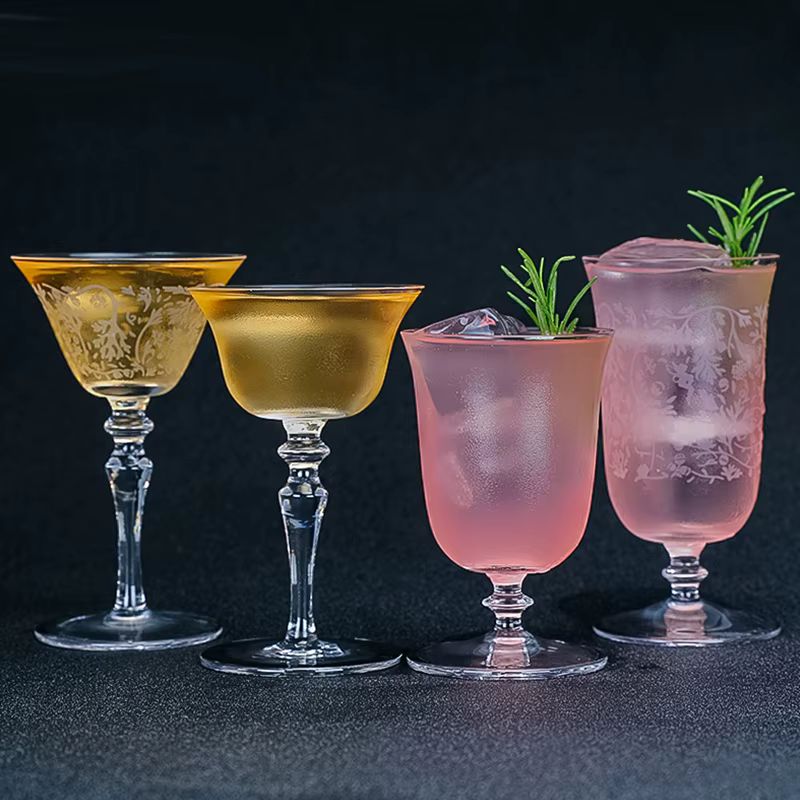 Verres à cocktail Verres à gobelet Martini