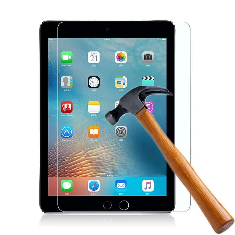Protecteur d'écran en verre trempé, Film de Protection, pour IPad 9.7 pouces, 2017, nouveau Ipad Pro Air 2 5 6 A1893 A1822 A1823 A1833 A1566, 2018
