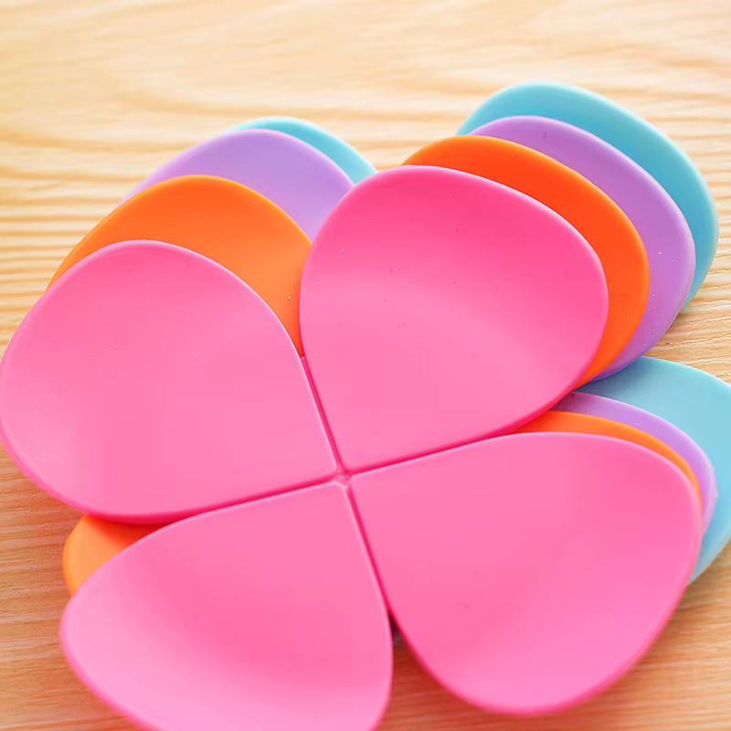 Sous-verre en silicone porte-bonheur