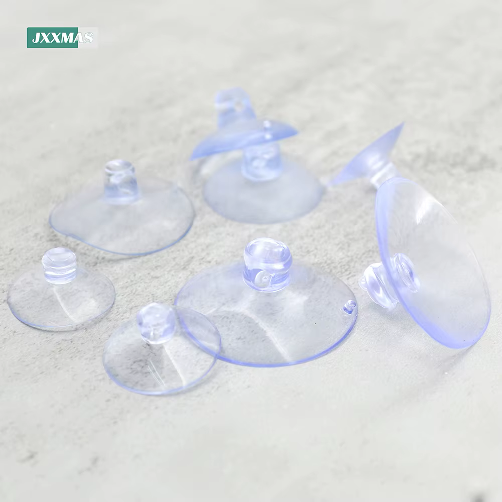 Ventouse Transparente en Silicone pour le Bain, Crochet Mural Universel pour Fenêtre, Verre, Voiture, Mariage, Voyage, 25/30/35/40mm