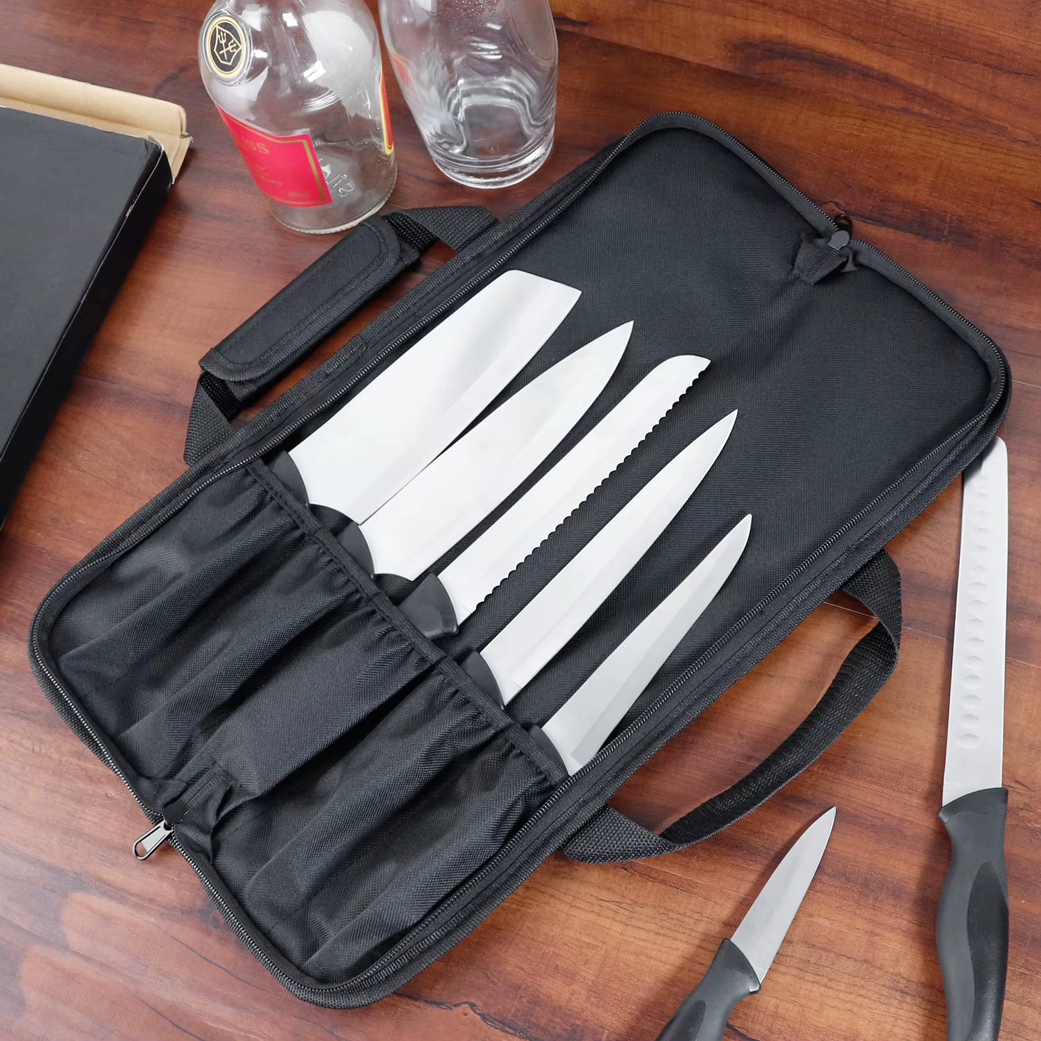 WESSLECO – sac à couteaux de Chef en Nylon