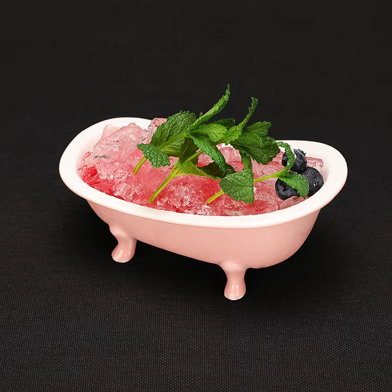Verres à cocktail créatifs 3D MINI en forme de baignoire