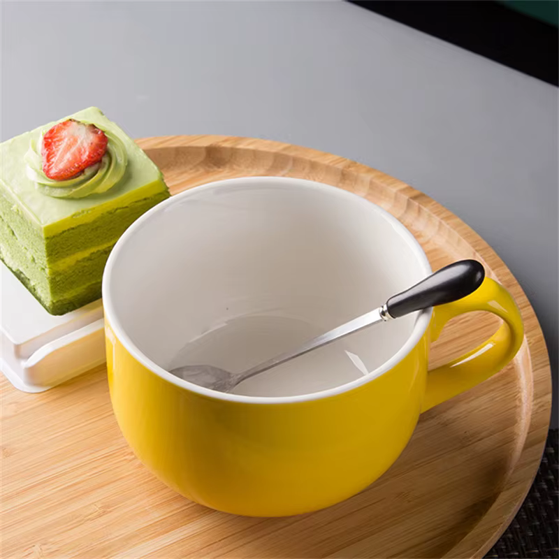 Tasse à café en céramique de grande capacité