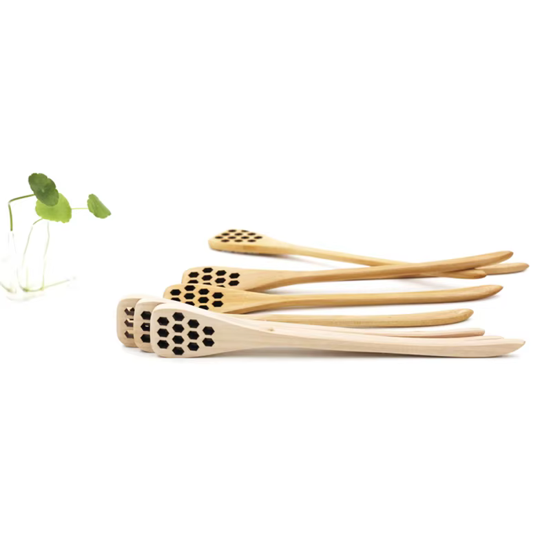 Cuillères à miel en bois