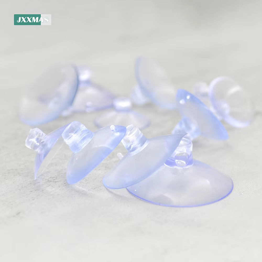 Ventouse Transparente en Silicone pour le Bain, Crochet Mural Universel pour Fenêtre, Verre, Voiture, Mariage, Voyage, 25/30/35/40mm