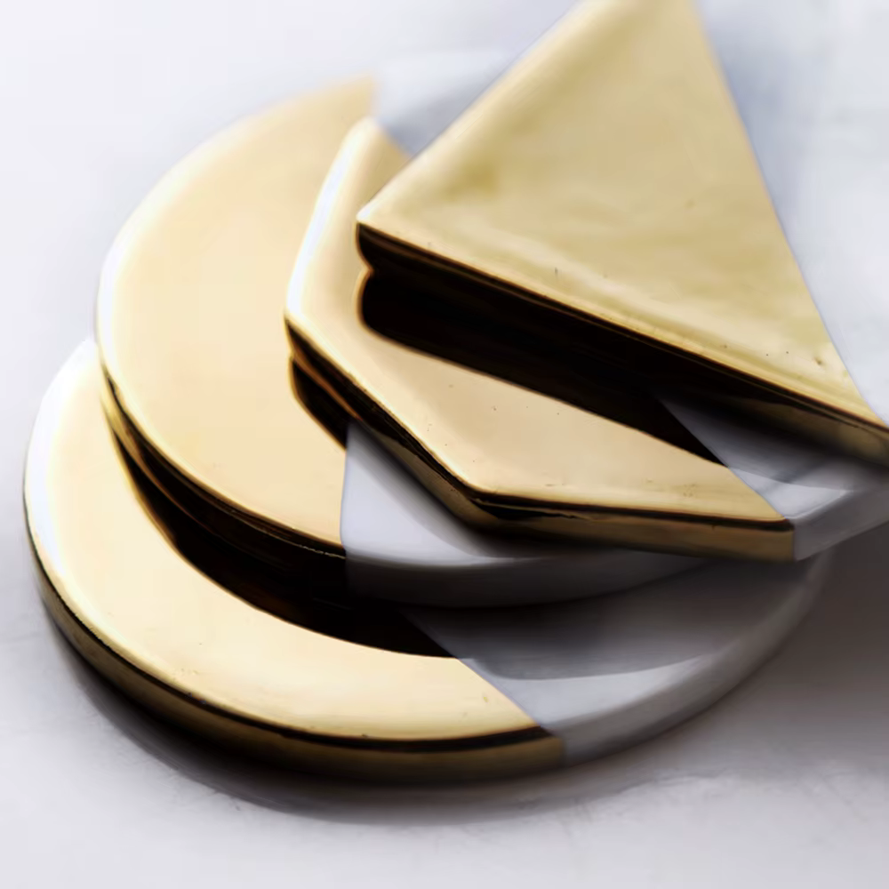 Sous-verres créatifs en céramique