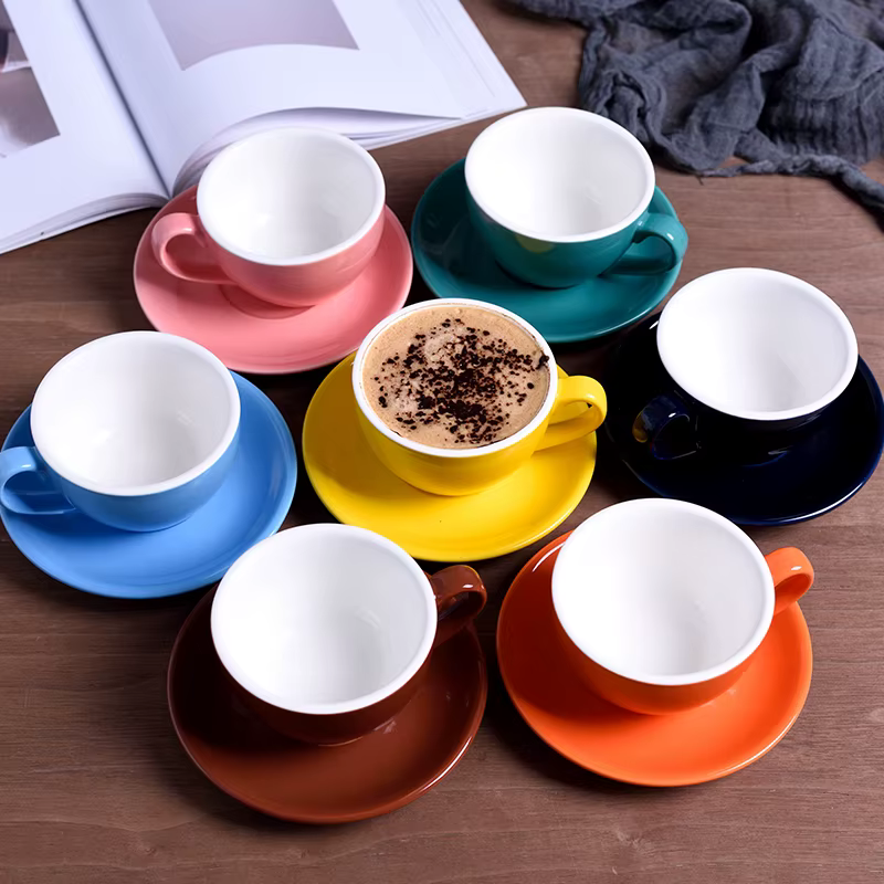 Tasses à café en céramique de haute qualité de 220ml