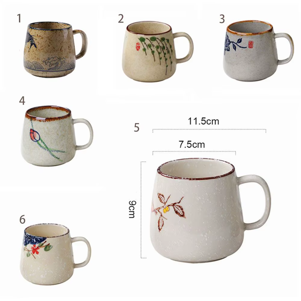 Tasse à café de style japonais pour le thé de l'après-midi